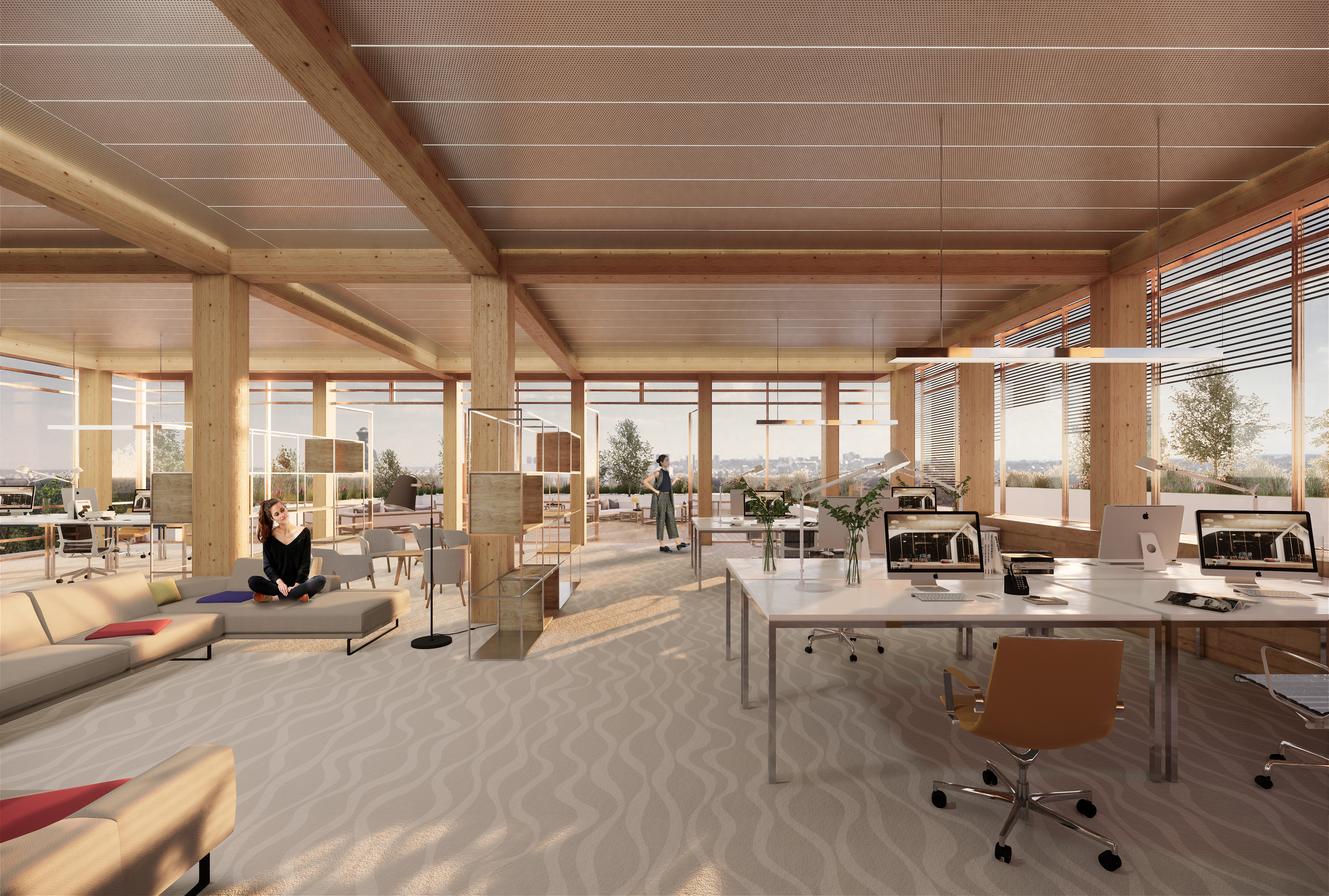 Plateau de bureaux
